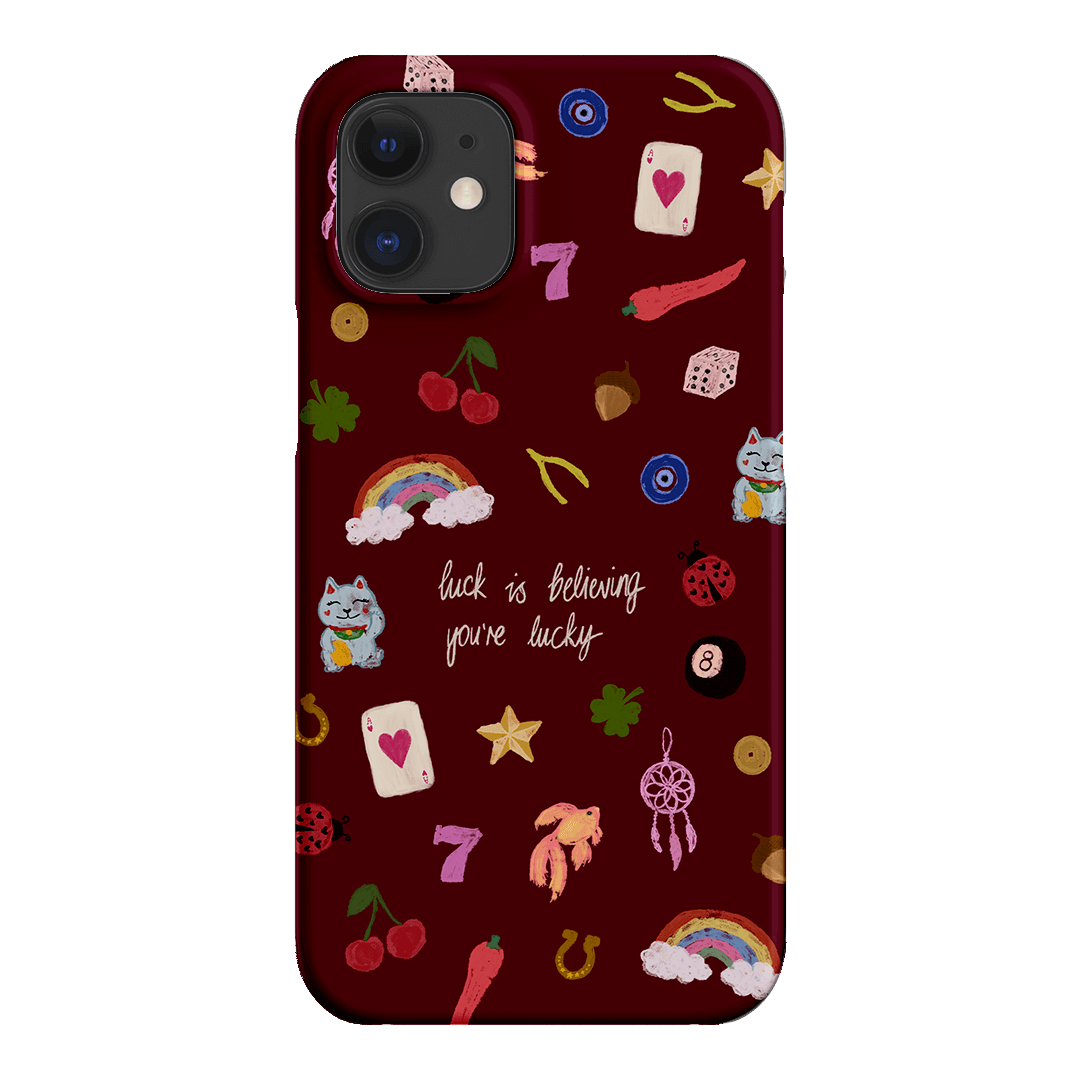 Lucky Printed Phone Cases iPhone 12 / Snap by Amy Gibbs - The Dairy