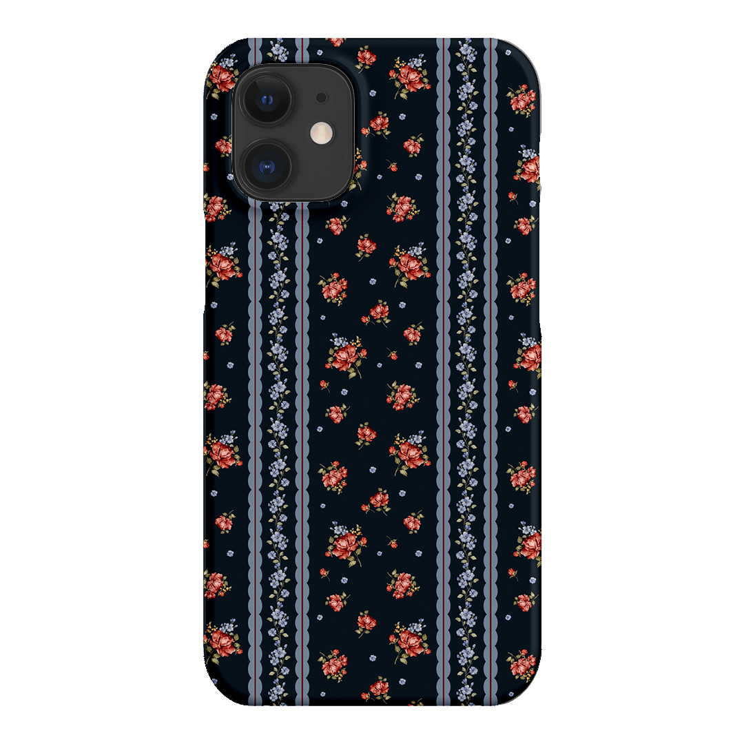 Midnight Stripe Printed Phone Cases iPhone 12 / Snap by Kasiags Art - The Dairy