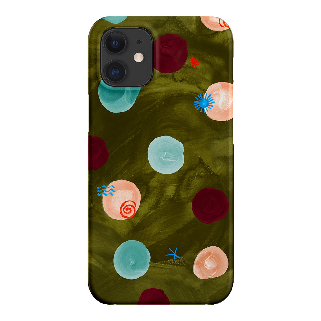 Olive Spot Printed Phone Cases iPhone 12 / Snap by Charlie Taylor - The Dairy