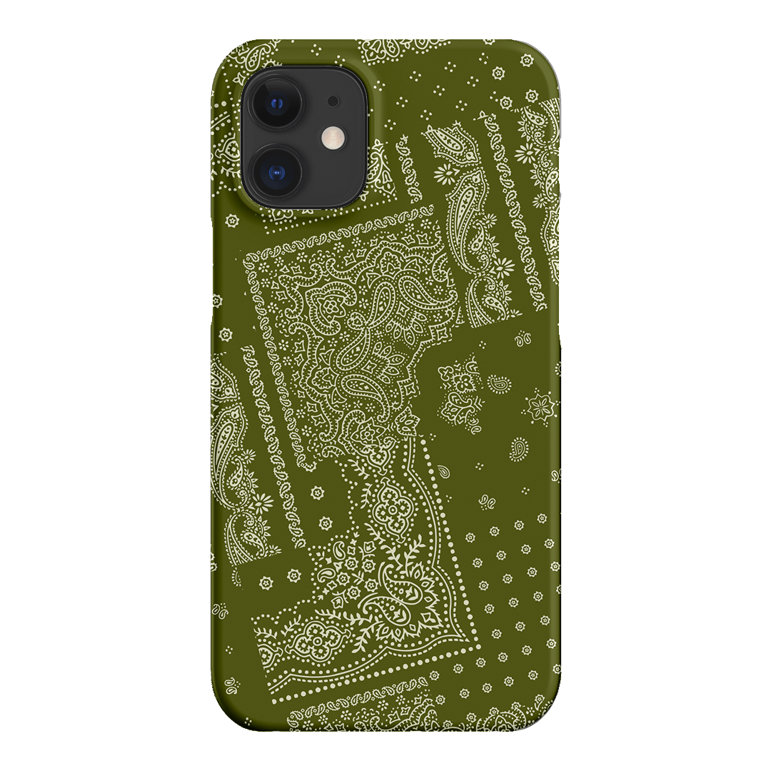 Paisley Fern Printed Phone Cases iPhone 12 / Snap by The Dairy - The Dairy