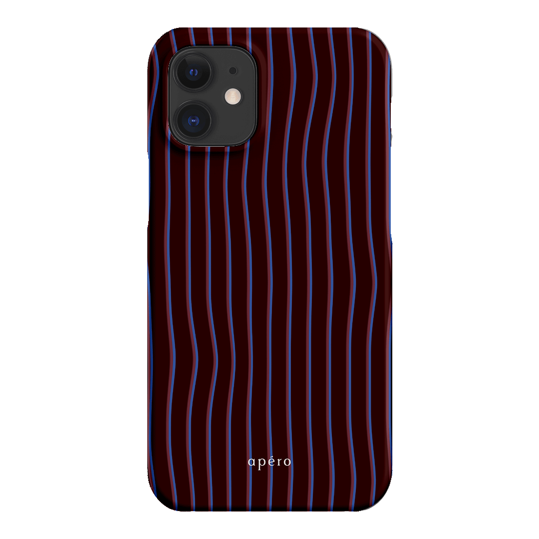 Panama Burgundy Printed Phone Cases iPhone 12 / Snap by Apero - The Dairy