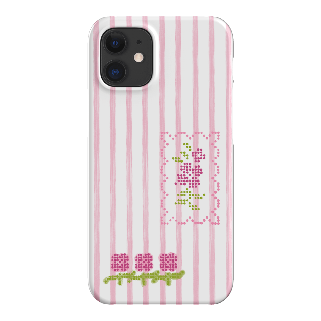Patchwork Pink Printed Phone Cases iPhone 12 / Snap by Kayla Carr - The Dairy