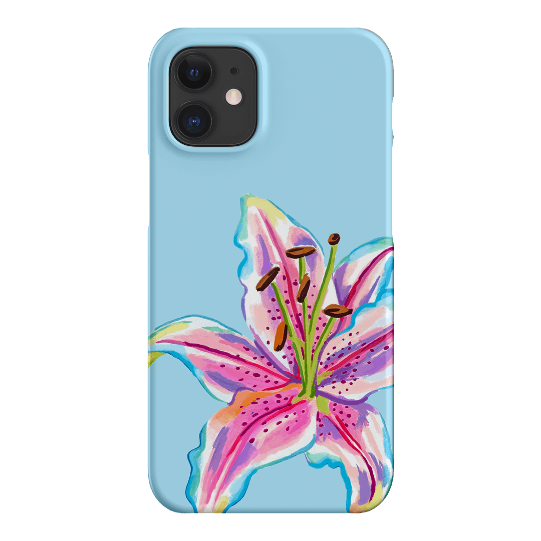 Sky Lily Printed Phone Cases iPhone 12 / Snap by Femke Studio - The Dairy