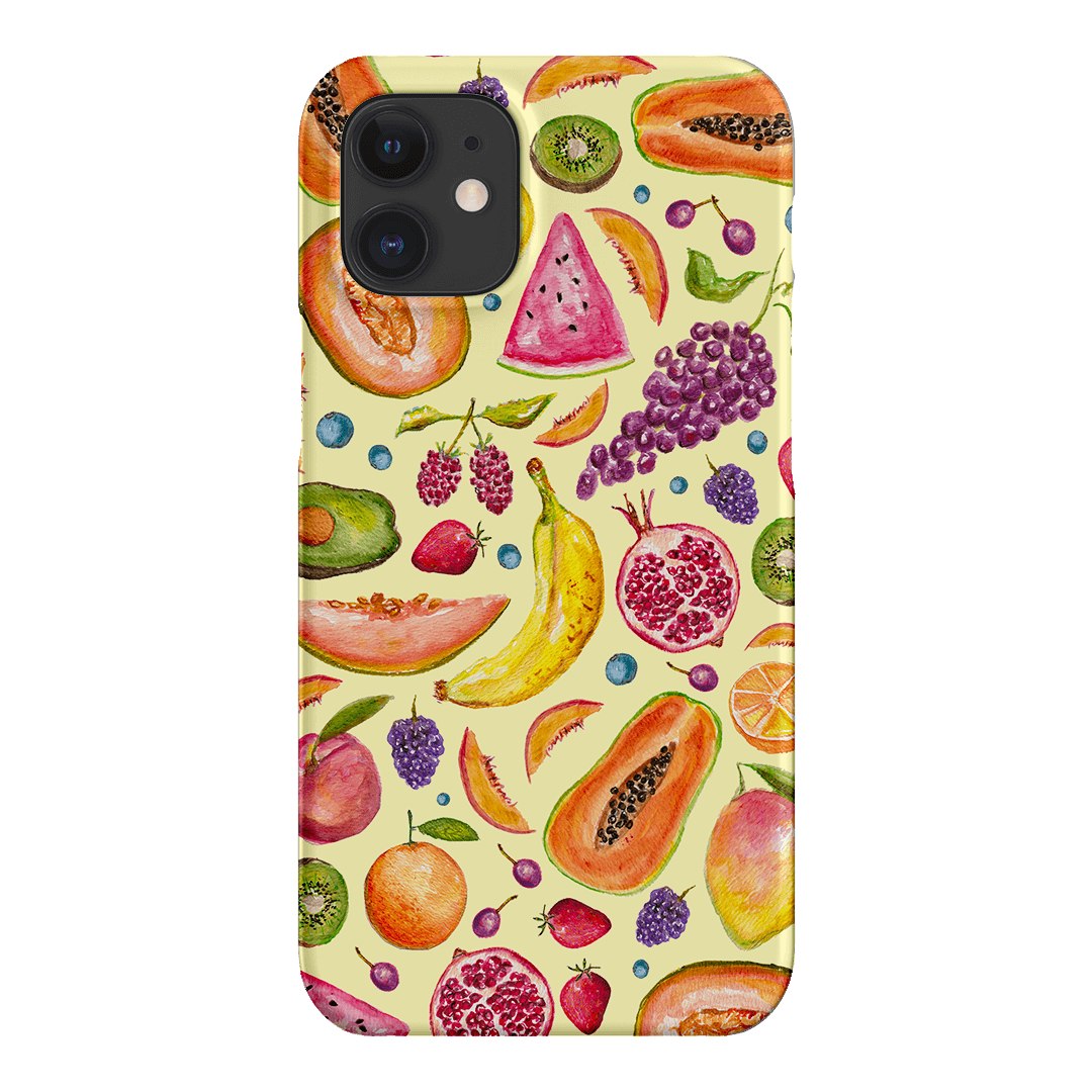 Tutti Fruitti Printed Phone Cases iPhone 12 / Snap by BG. Studio - The Dairy