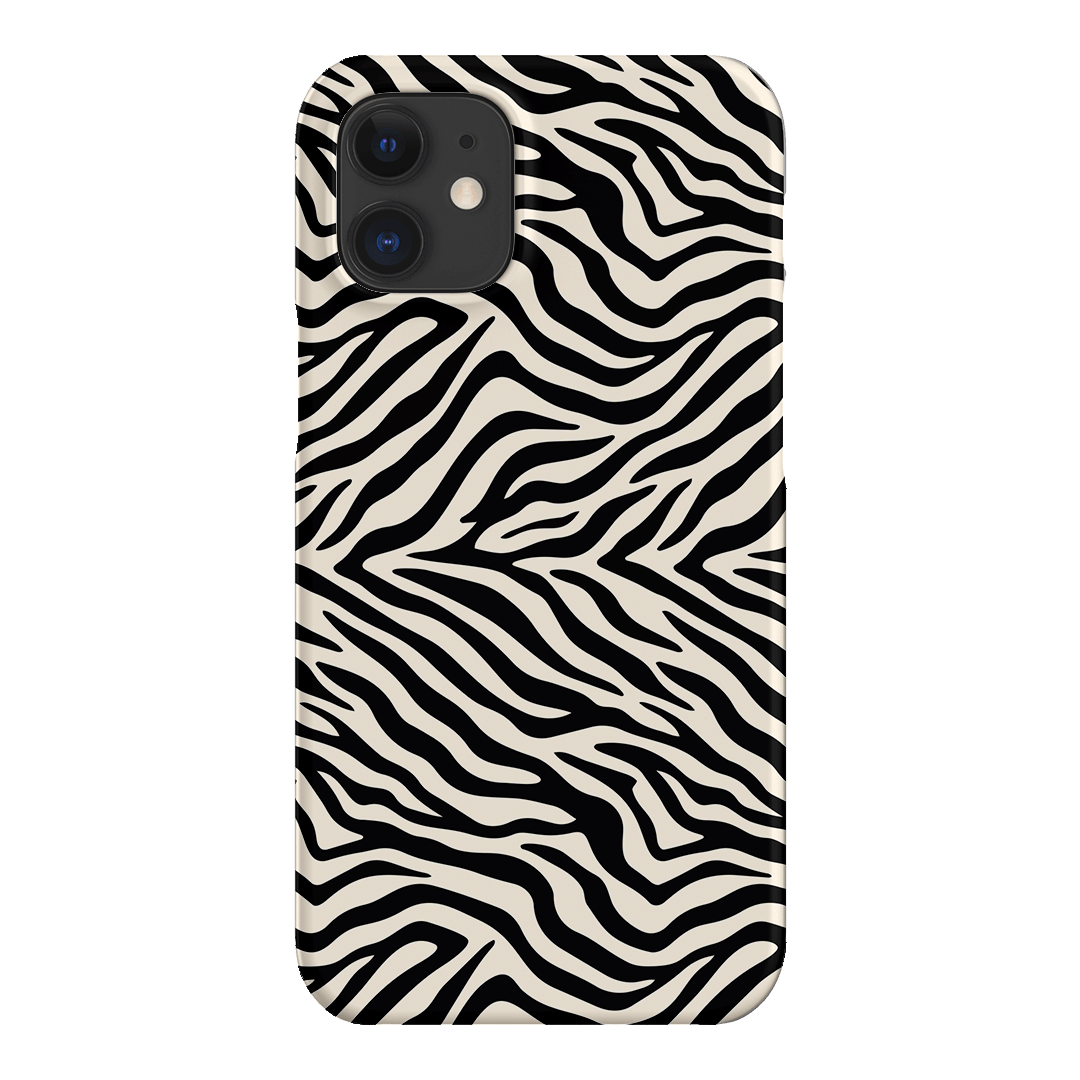 Zebra Ink Printed Phone Cases iPhone 12 / Snap by The Dairy - The Dairy