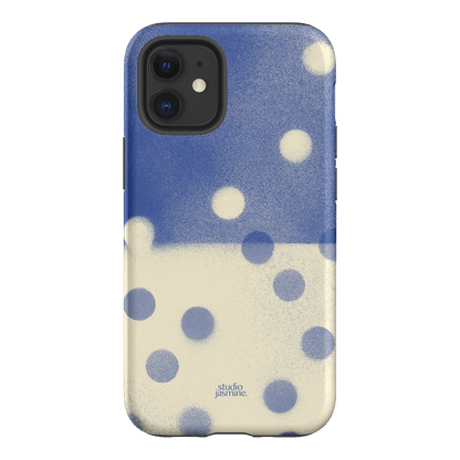 Bleu Polka Dot Printed Phone Cases iPhone 12 / Armoured by Jasmine Dowling - The Dairy
