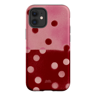 Cherry Polka Dot Printed Phone Cases iPhone 12 / Armoured by Jasmine Dowling - The Dairy