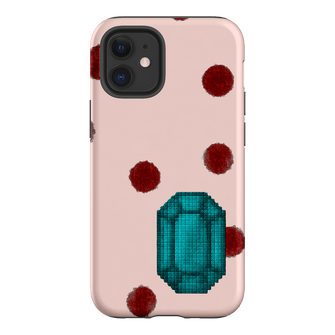 December Turquoise Printed Phone Cases iPhone 12 / Armoured by Joiana - The Dairy