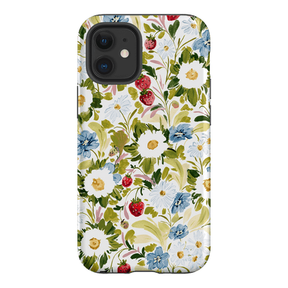 Garden Strawberries Printed Phone Cases iPhone 12 / Armoured by Ellie Mae - The Dairy