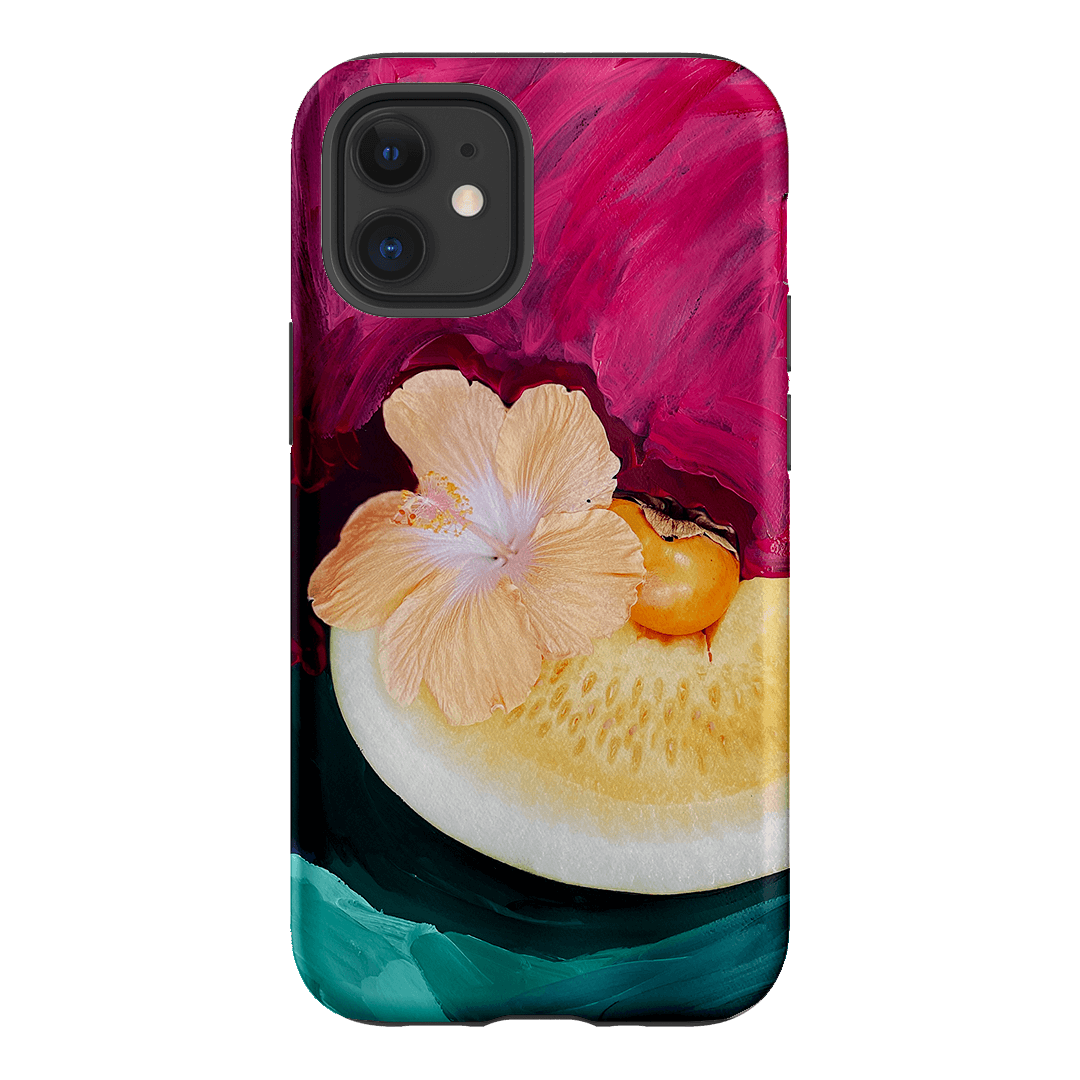 Hibiscus Melon Printed Phone Cases iPhone 12 / Armoured by Nicole Nelius - The Dairy