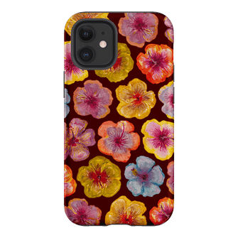 Hibiscus Holiday Rouge Printed Phone Cases iPhone 12 / Armoured by BG. Studio - The Dairy