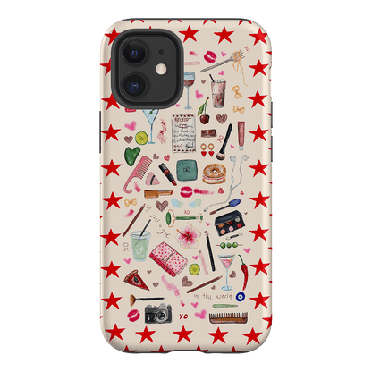 Just A Girl Printed Phone Cases iPhone 12 / Armoured by BG. Studio - The Dairy