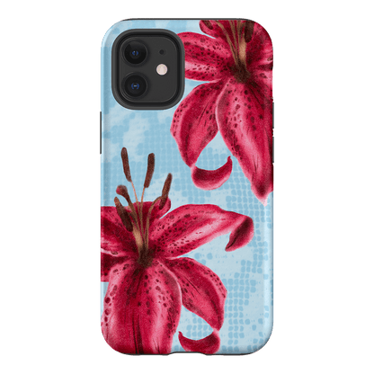 Lillies Printed Phone Cases iPhone 12 / Armoured by Sally Hungerford - The Dairy