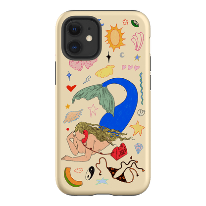 Mermaid Salad Cream Printed Phone Cases iPhone 12 / Armoured by Easty Beasty - The Dairy