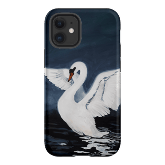 Midnight Swan Printed Phone Cases iPhone 12 / Armoured by Lisa Hu - The Dairy