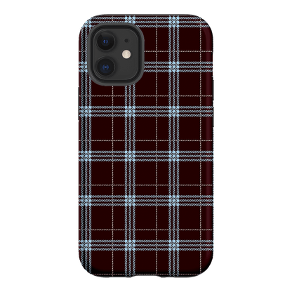 Mocha Plaid Printed Phone Cases iPhone 12 / Armoured by The Dairy - The Dairy