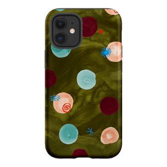 Olive Spot Printed Phone Cases iPhone 12 / Armoured by Charlie Taylor - The Dairy