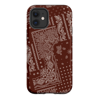 Paisley Cinnamon Printed Phone Cases iPhone 12 / Armoured by The Dairy - The Dairy