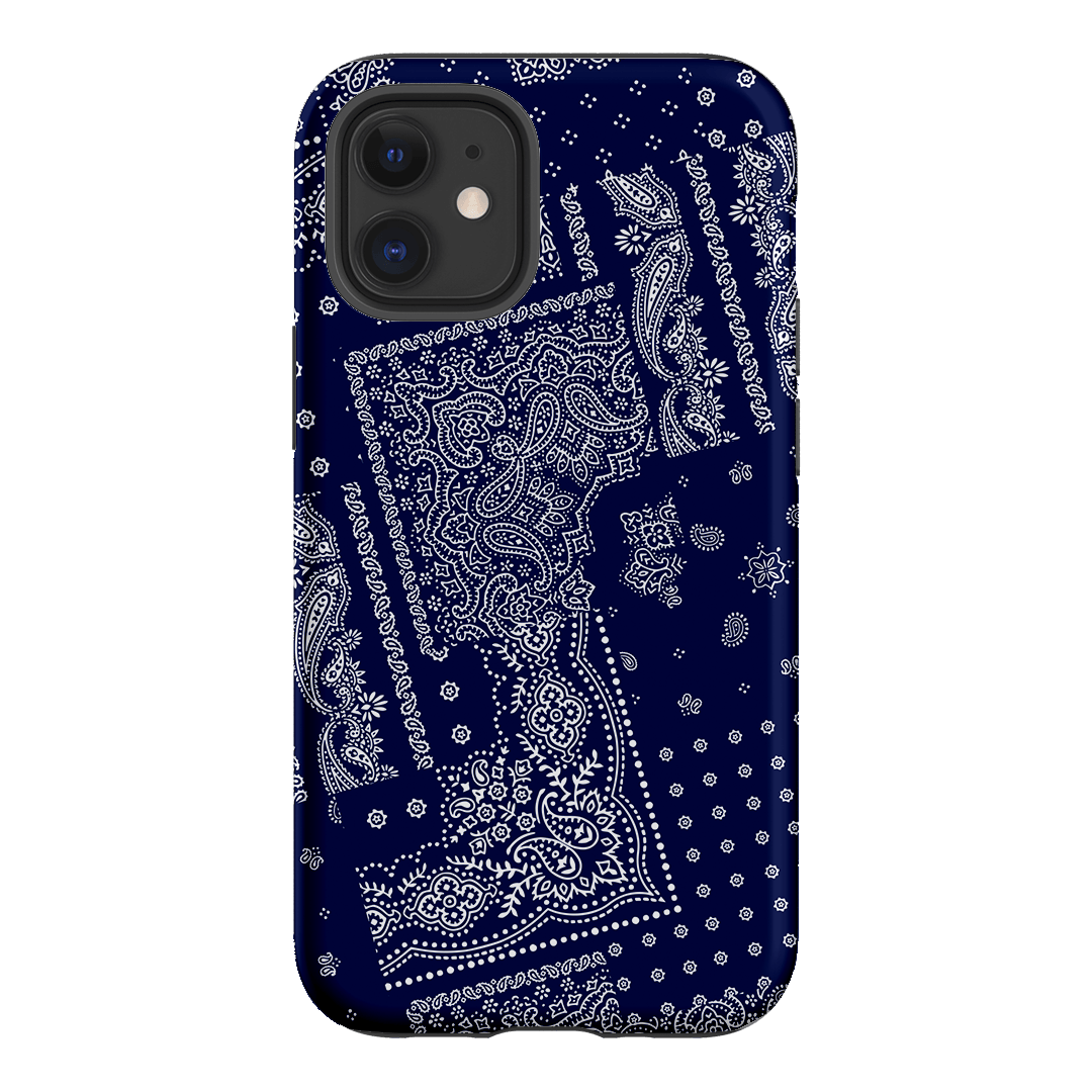 Paisley Indigo Printed Phone Cases iPhone 12 / Armoured by The Dairy - The Dairy