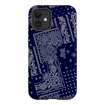 Paisley Indigo Printed Phone Cases iPhone 12 / Armoured by The Dairy - The Dairy