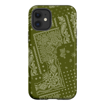 Paisley Fern Printed Phone Cases iPhone 12 / Armoured by The Dairy - The Dairy