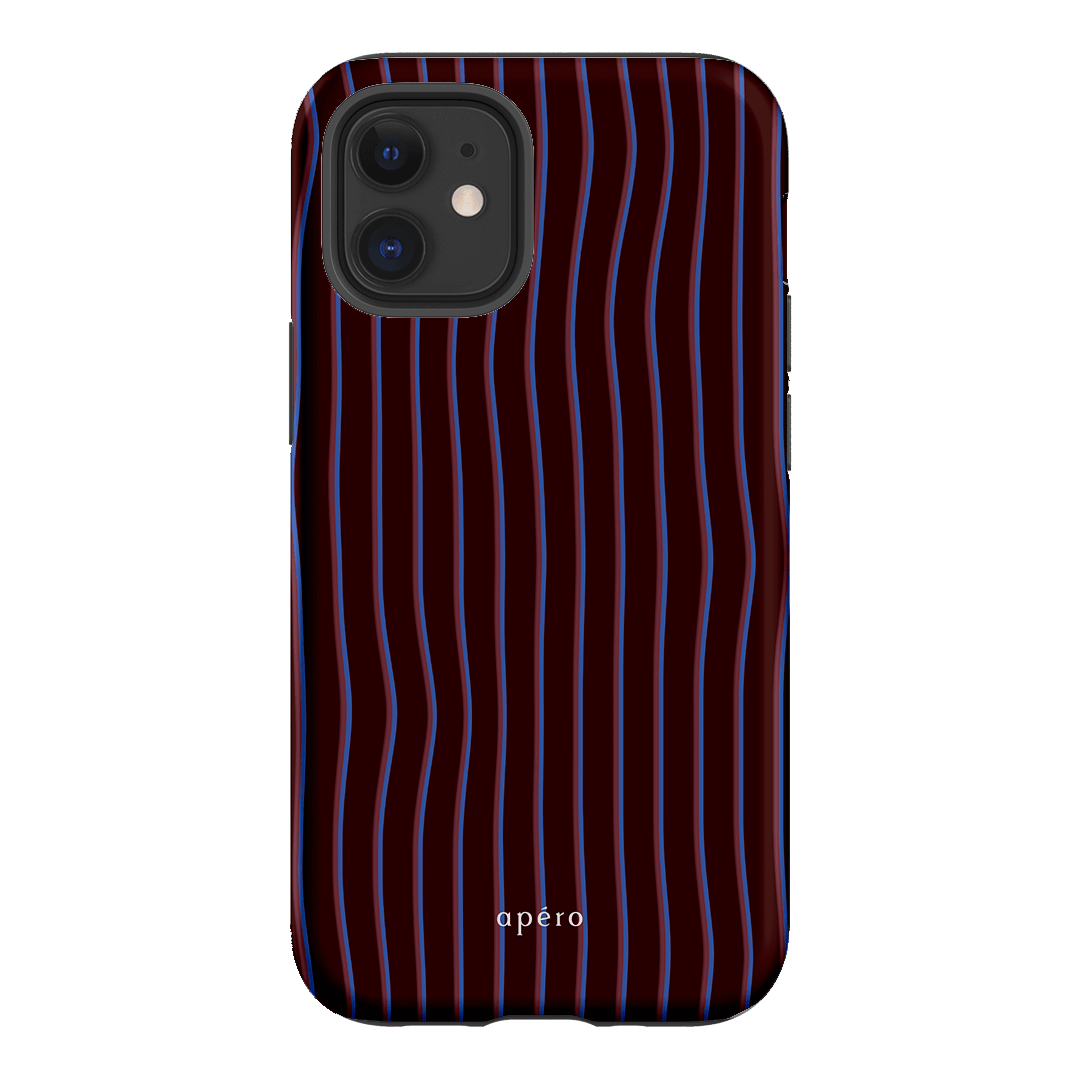 Panama Burgundy Printed Phone Cases iPhone 12 / Armoured by Apero - The Dairy