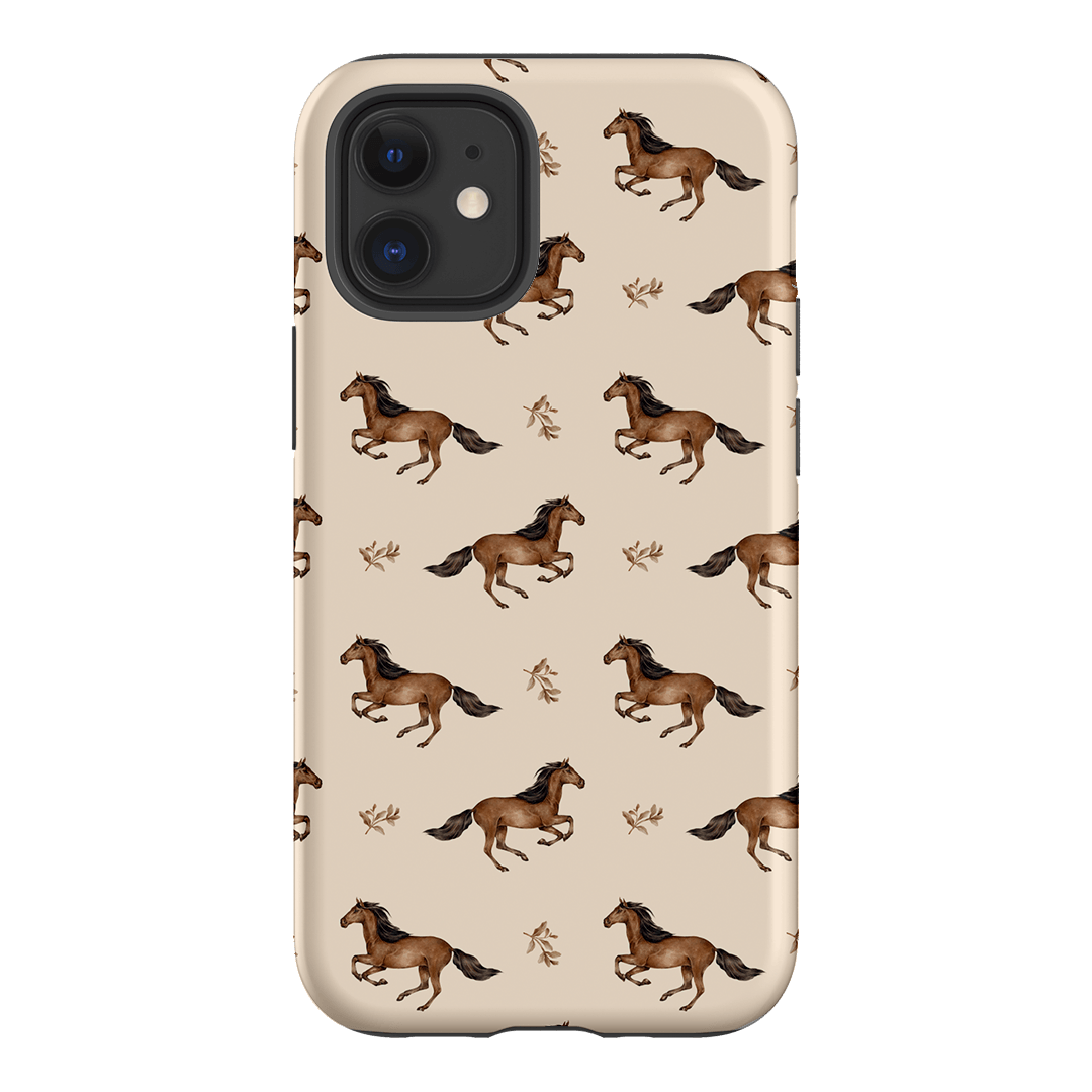 Running Horse Printed Phone Cases iPhone 12 / Armoured by Kasiags Art - The Dairy
