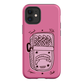 Sardine Social Pink Printed Phone Cases iPhone 12 / Armoured by The Dairy - The Dairy
