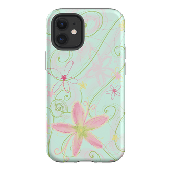 Swirl Blue Printed Phone Cases iPhone 12 / Armoured by Kayla Carr - The Dairy