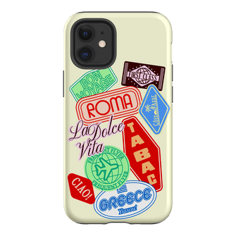Well Travelled Printed Phone Cases iPhone 12 / Armoured by The Dairy - The Dairy