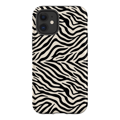 Zebra Ink Printed Phone Cases iPhone 12 / Armoured by The Dairy - The Dairy