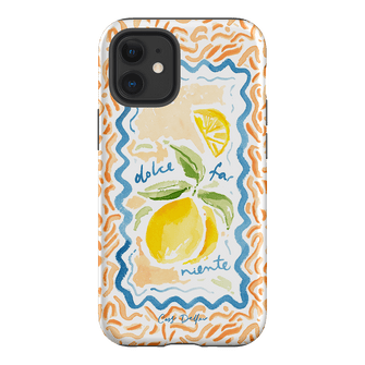 Dolce Far Niente Printed Phone Cases iPhone 12 / Armoured by Cass Deller - The Dairy