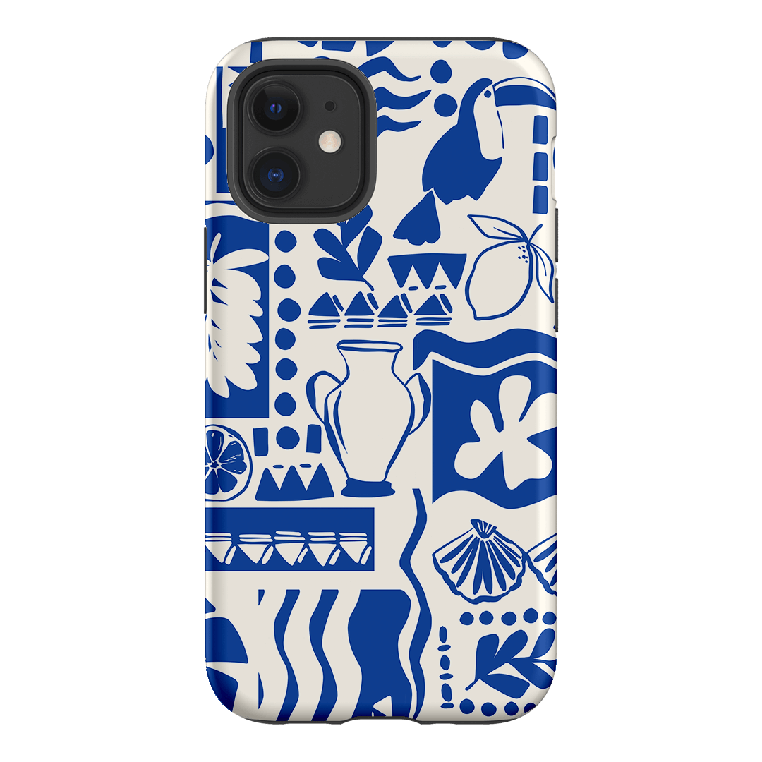 Toucan Blue Printed Phone Cases iPhone 12 / Armoured by Charlie Taylor - The Dairy
