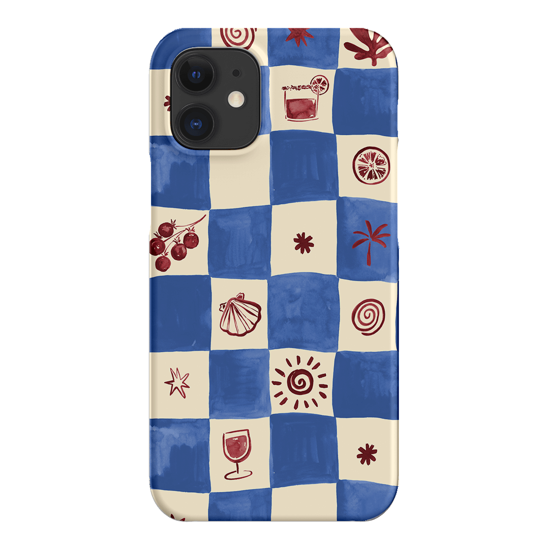 Afternoon Mezze Cornflower Printed Phone Cases iPhone 12 Mini / Snap by Charlie Taylor - The Dairy