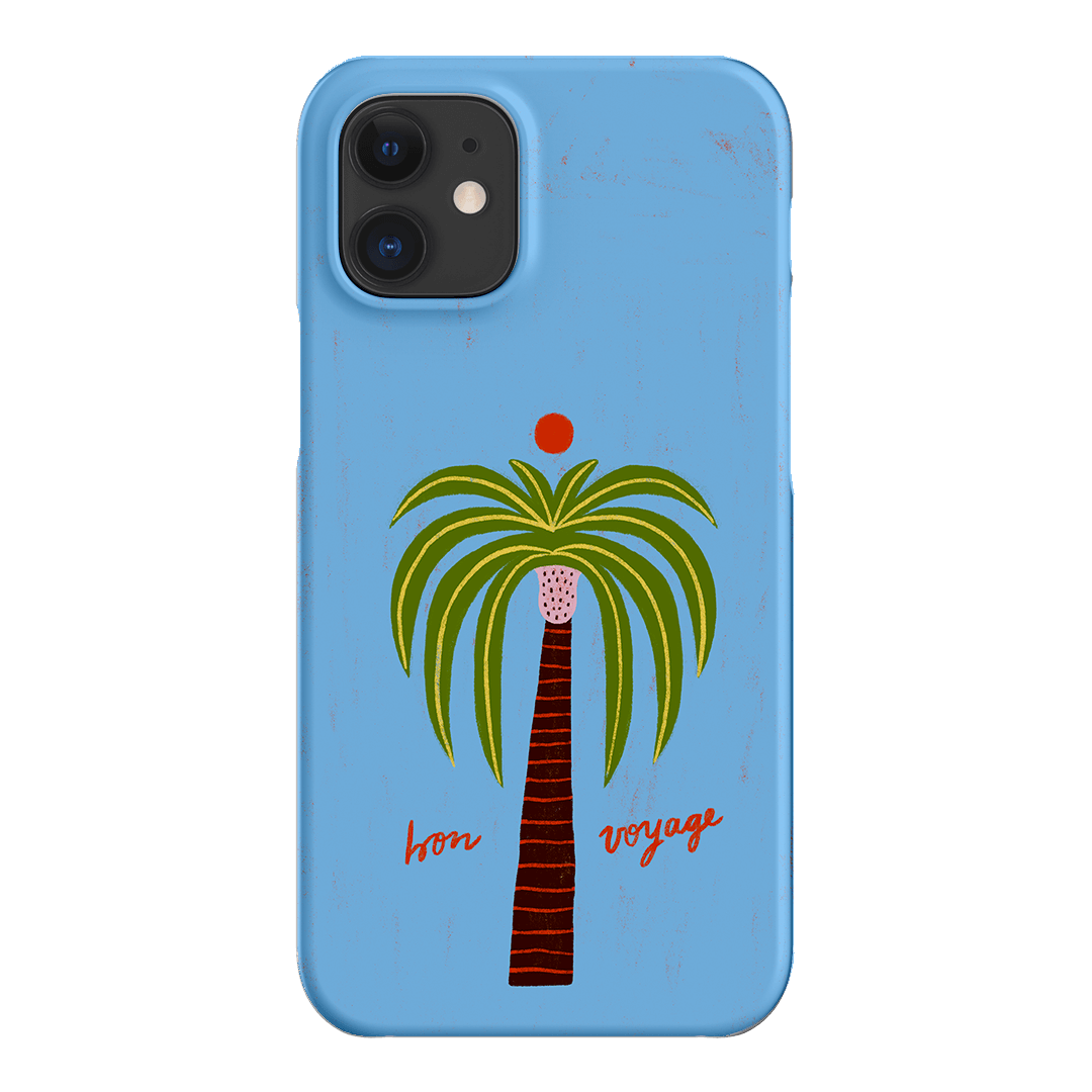 Bon Voyage Blue Printed Phone Cases iPhone 12 Mini / Snap by Marie Faurrite - The Dairy