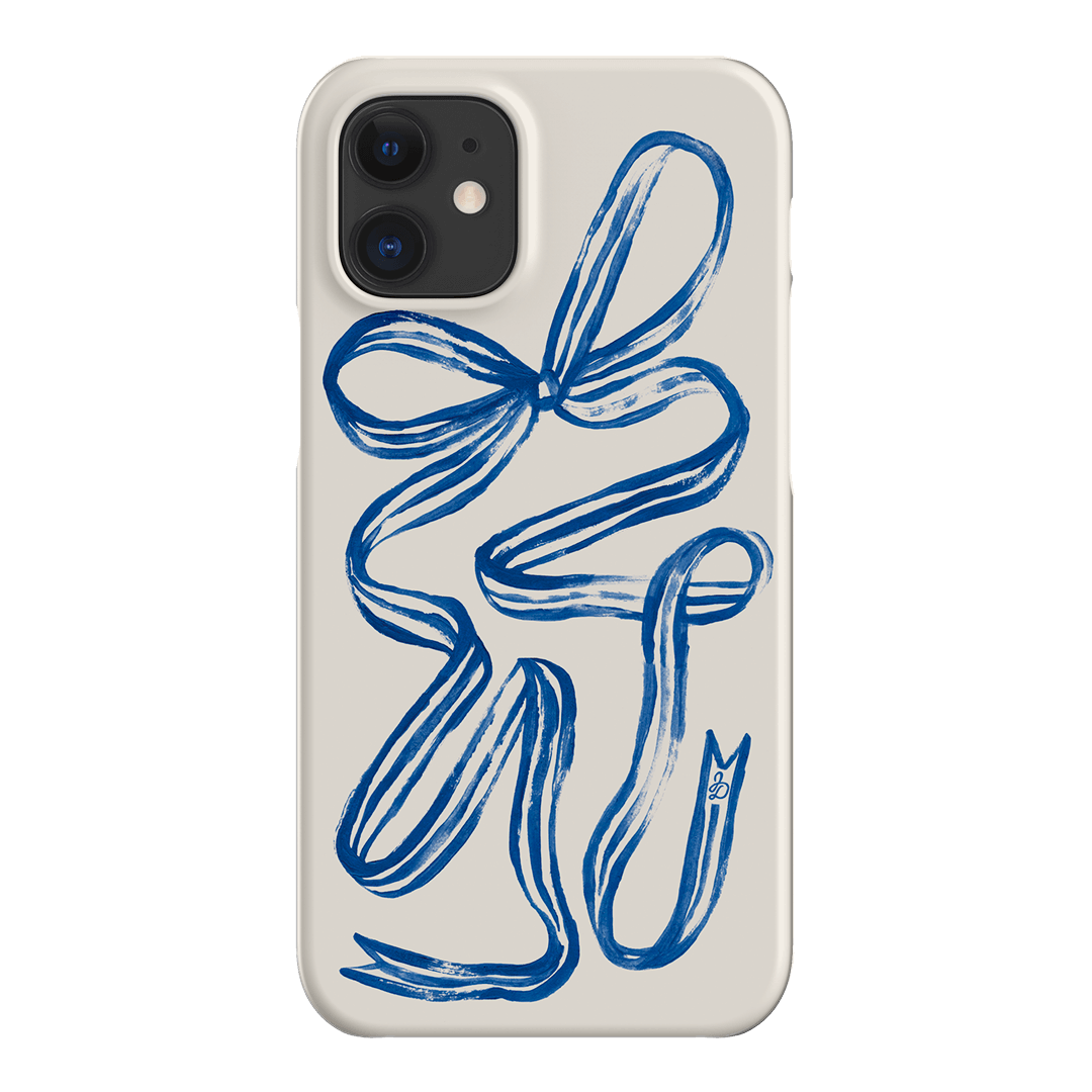 Bowerbird Ribbon Printed Phone Cases iPhone 12 Mini / Snap by Jasmine Dowling - The Dairy