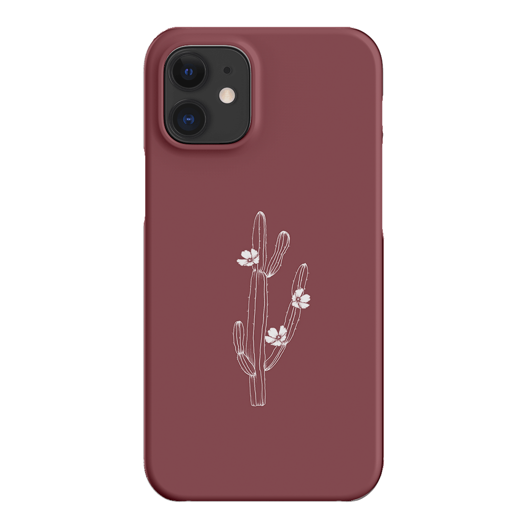 Cactus Flower Printed Phone Cases iPhone 12 Mini / Snap by Typoflora - The Dairy