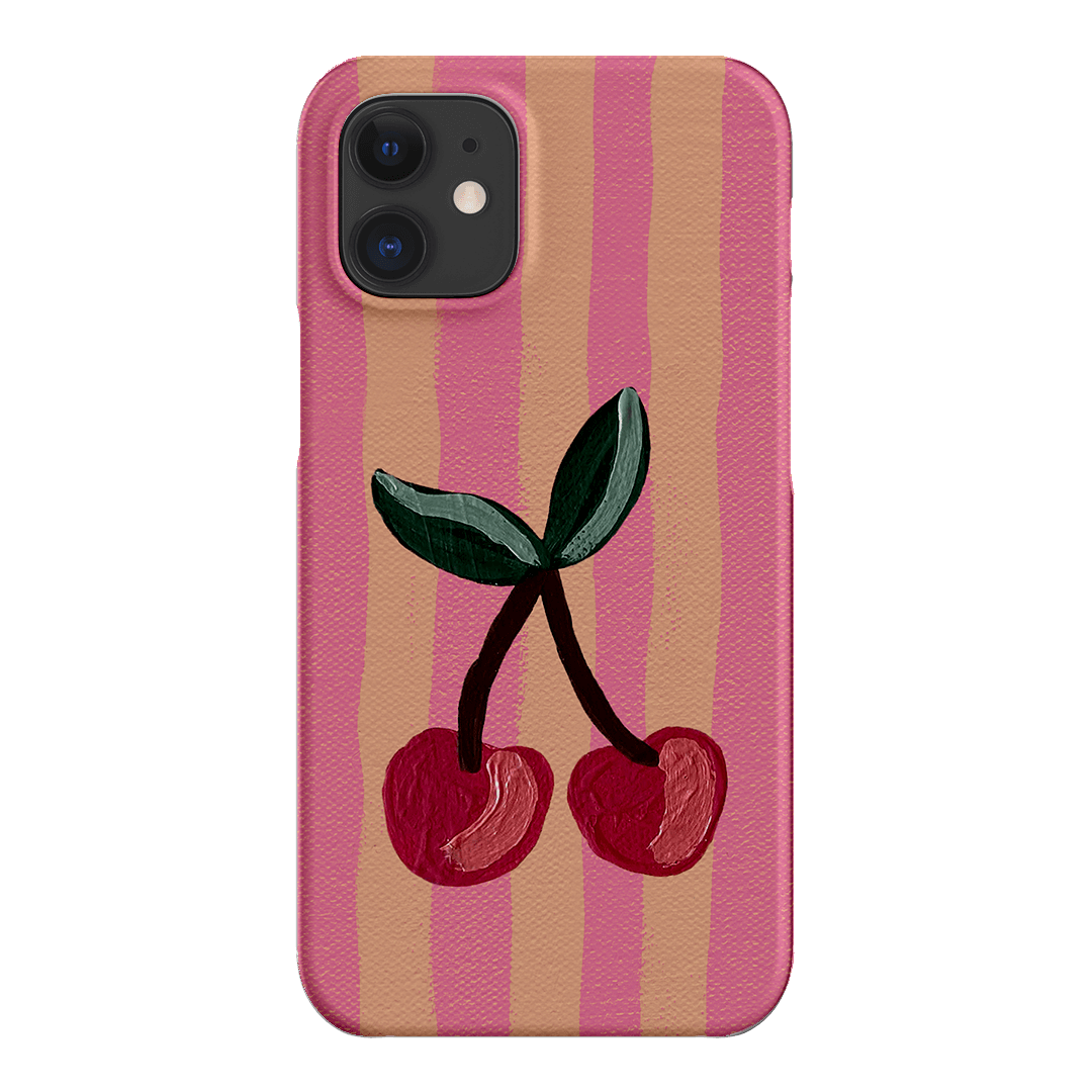 Cherry On Top Printed Phone Cases iPhone 12 Mini / Snap by Amy Gibbs - The Dairy
