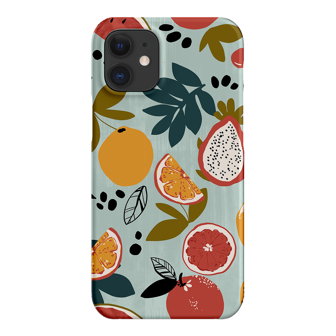 Fruit Market Printed Phone Cases iPhone 12 Mini / Snap by Charlie Taylor - The Dairy