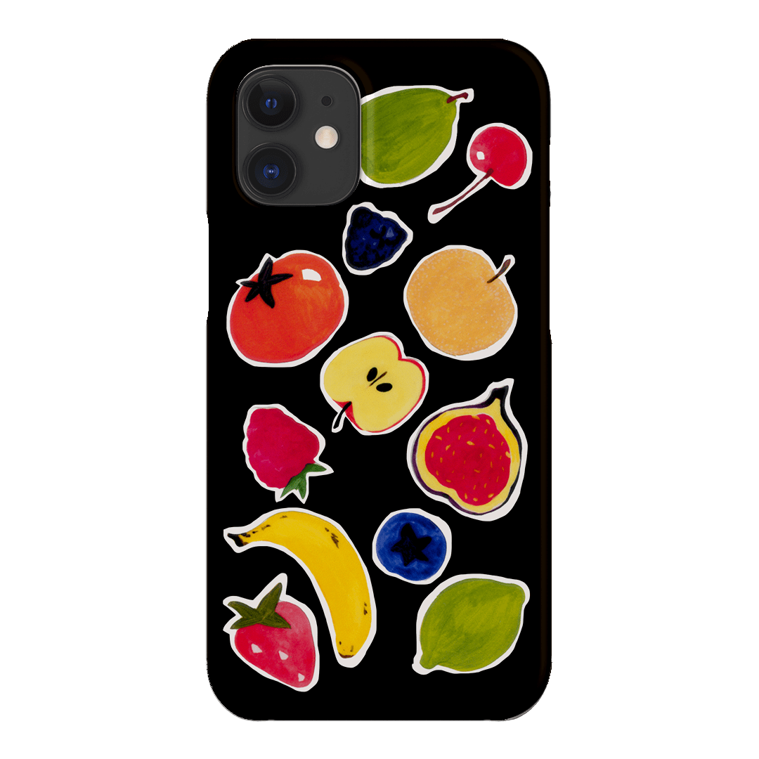 Fruit Stickers Printed Phone Cases iPhone 12 Mini / Snap by Studio Bon - The Dairy