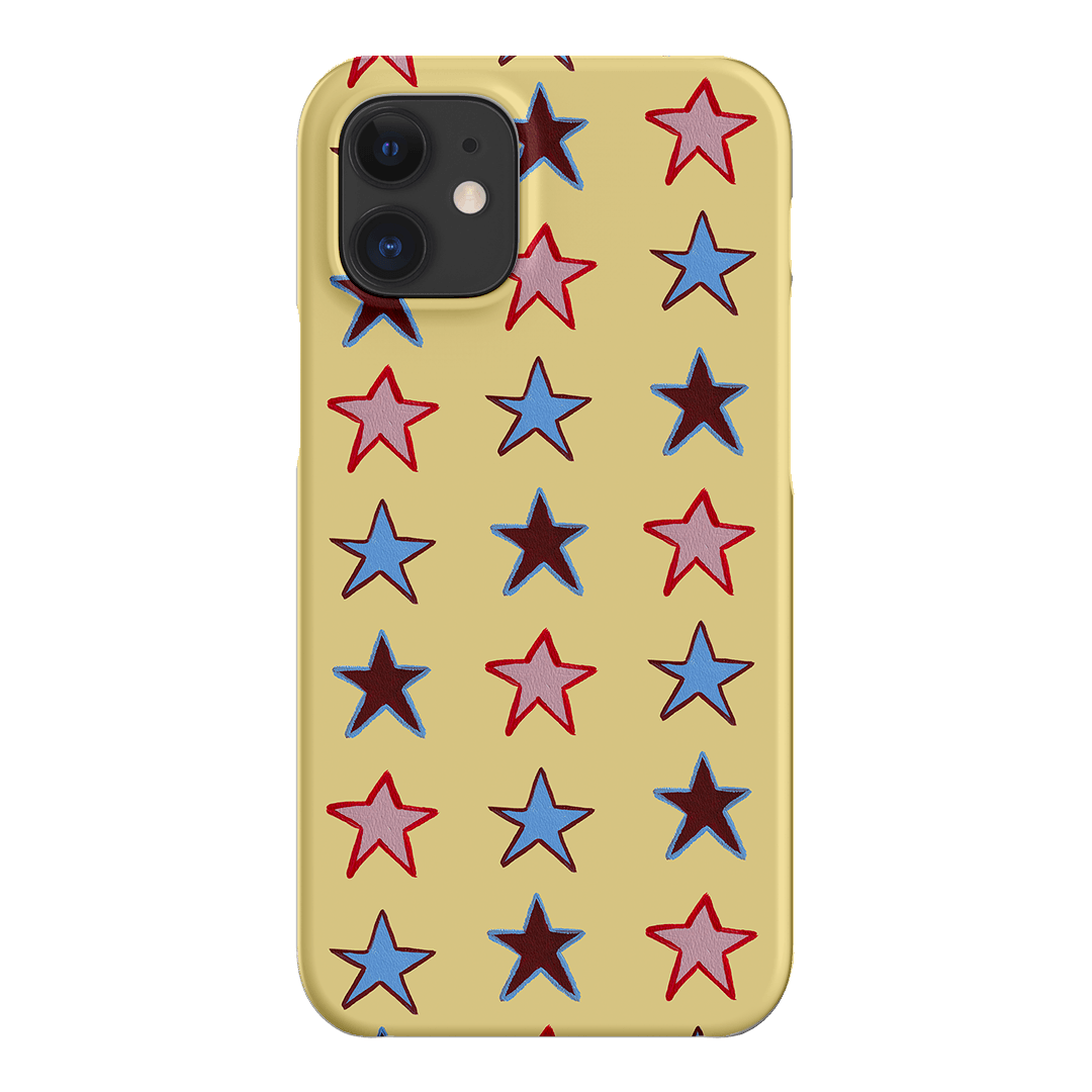 Lucky Stars Butter Printed Phone Cases iPhone 12 Mini / Snap by BG. Studio - The Dairy