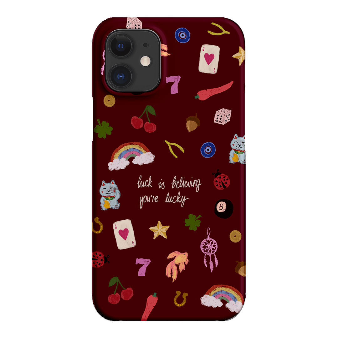 Lucky Printed Phone Cases iPhone 12 Mini / Snap by Amy Gibbs - The Dairy