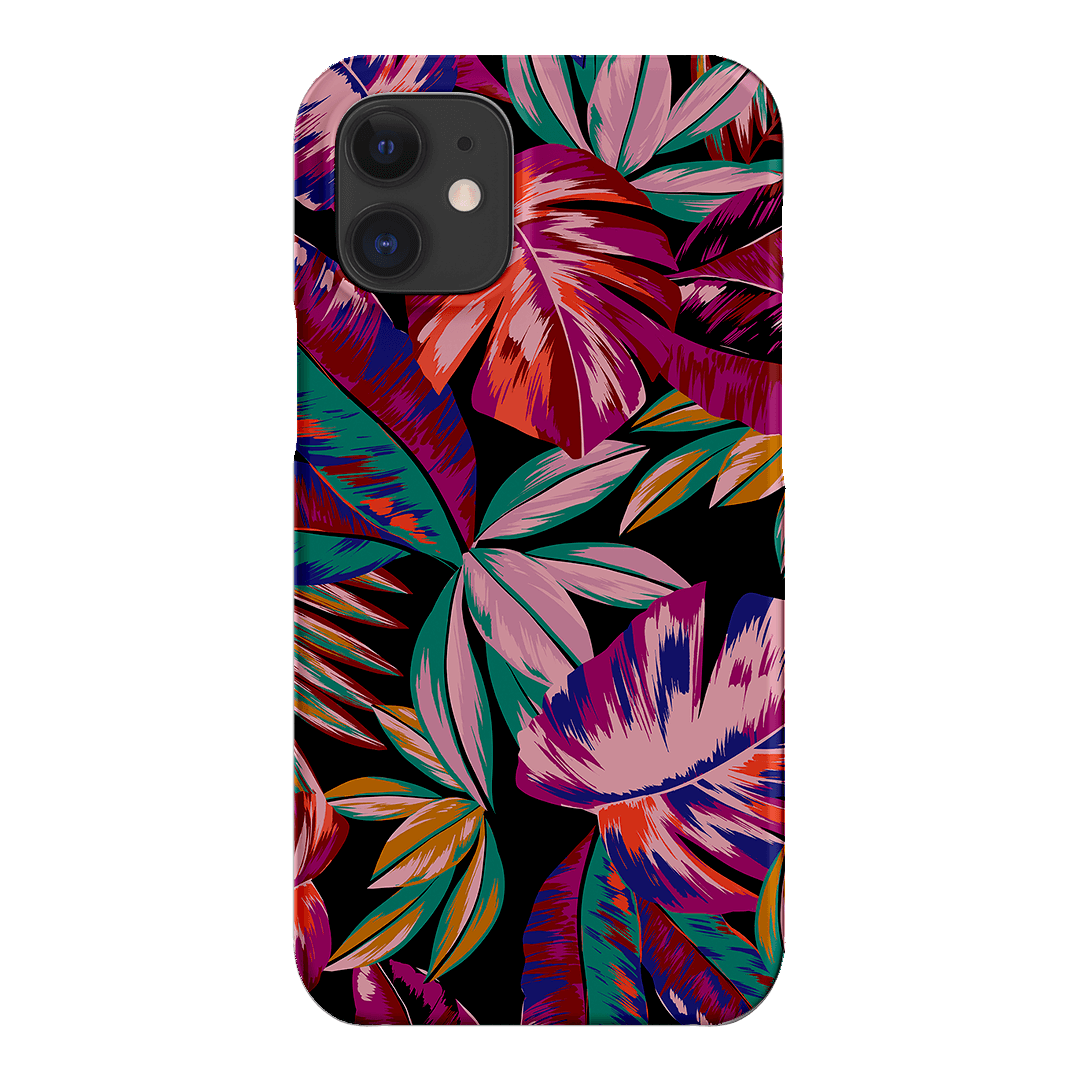 Midnight Palm Printed Phone Cases iPhone 12 Mini / Snap by Charlie Taylor - The Dairy