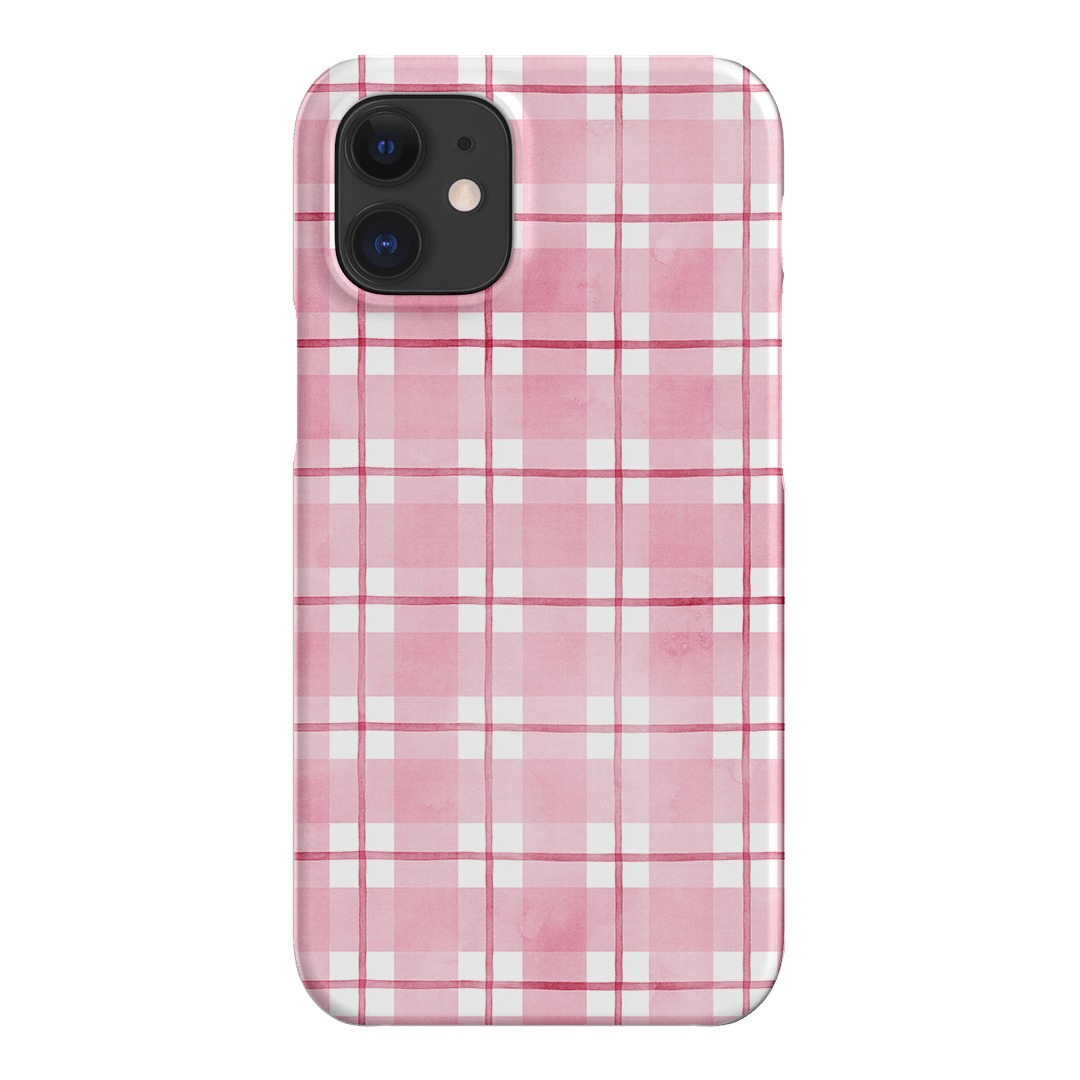 Musk Checker Printed Phone Cases iPhone 12 Mini / Snap by Oak Meadow - The Dairy