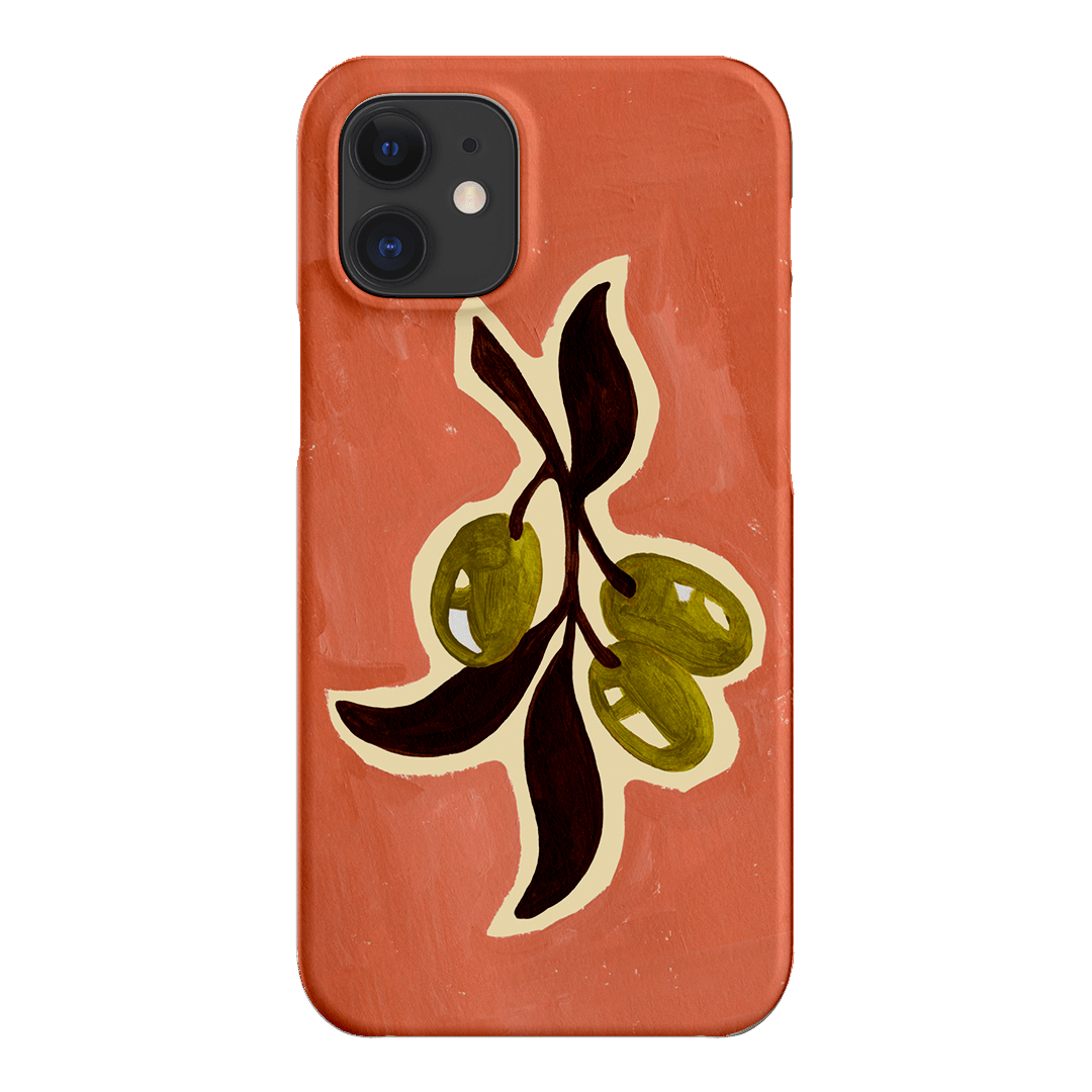 Olives Printed Phone Cases iPhone 12 Mini / Snap by Studio Bon - The Dairy