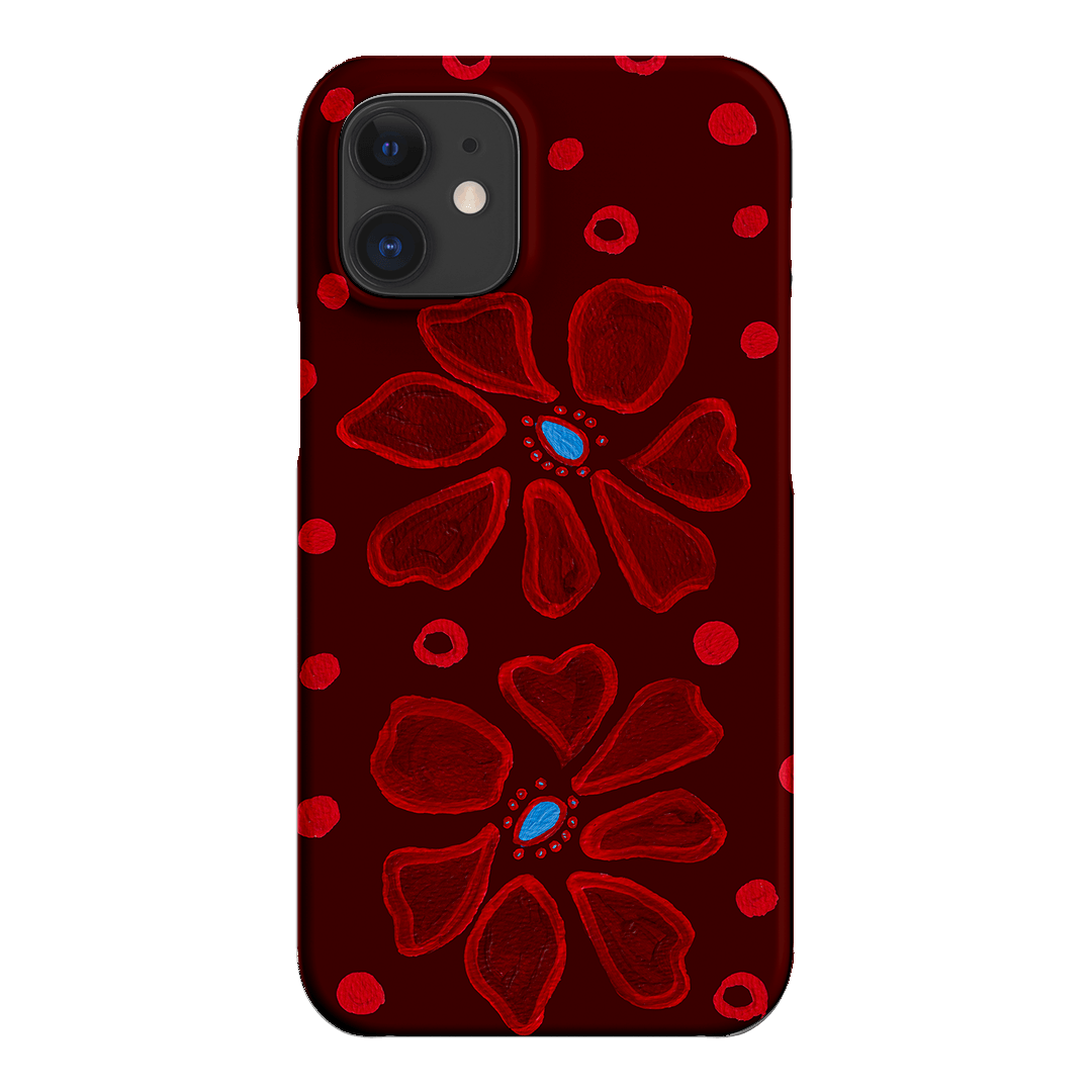 Painted Petal Rouge Printed Phone Cases iPhone 12 Mini / Snap by BG. Studio - The Dairy