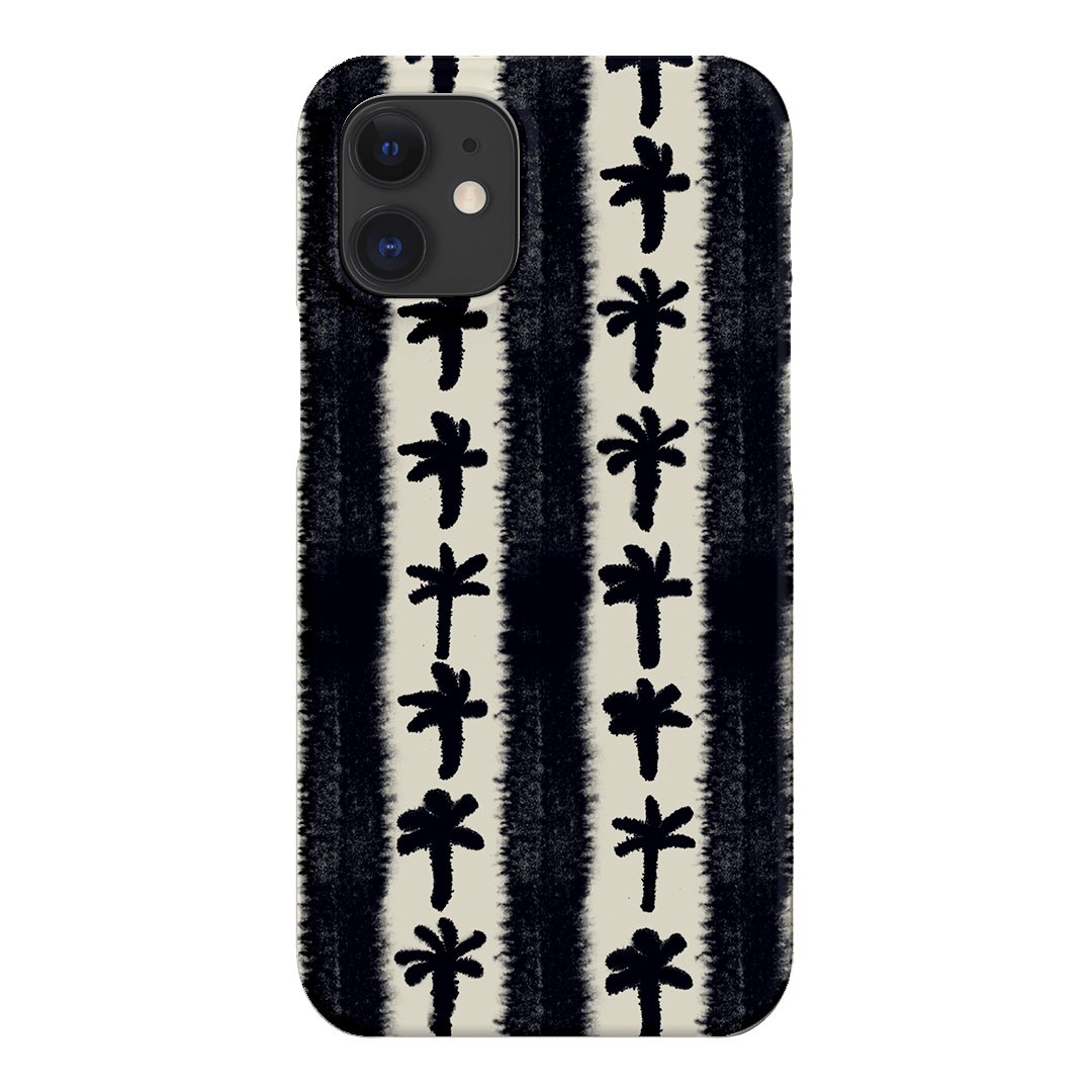 Palm Stripe Printed Phone Cases iPhone 12 Mini / Snap by Desmond & Dempsey - The Dairy