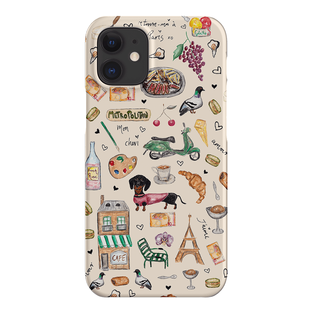 Parisian Daydream Printed Phone Cases iPhone 12 Mini / Snap by BG. Studio - The Dairy