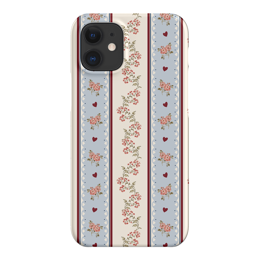 Pastel Stripe Printed Phone Cases iPhone 12 Mini / Snap by Kasiags Art - The Dairy