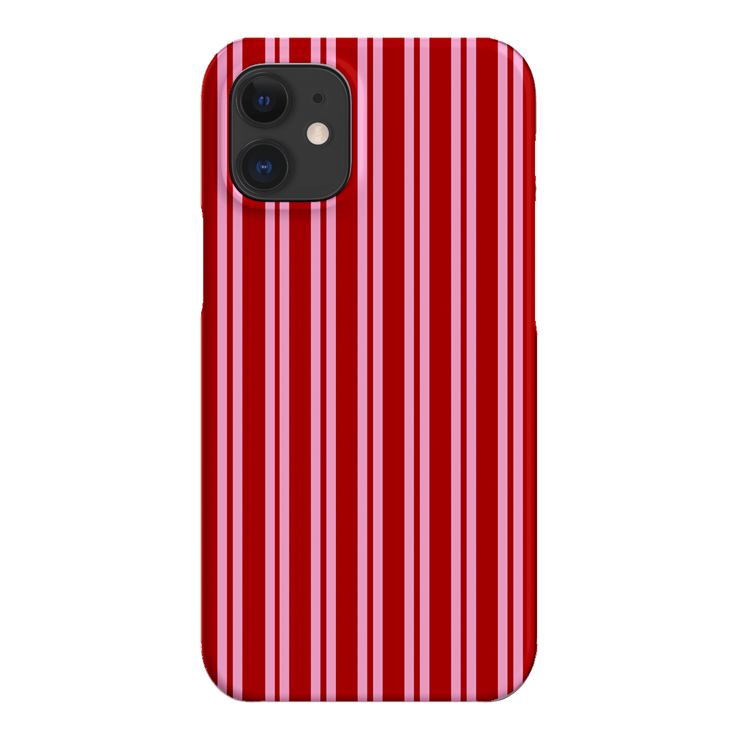 Punch Stripes Printed Phone Cases iPhone 12 Mini / Snap by The Dairy - The Dairy